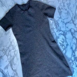 theory cecile woodstock donegal sweater dress